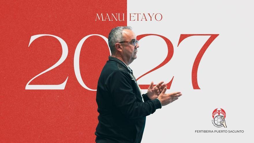 Renovación de Manu Etayo en el Fertiberia Puerto Sagunto