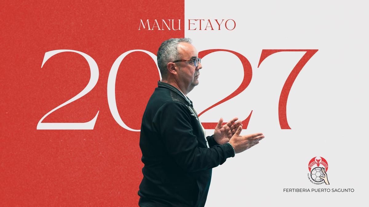 Manu Etayo seguirá aportando su versatilidad hasta 2027.