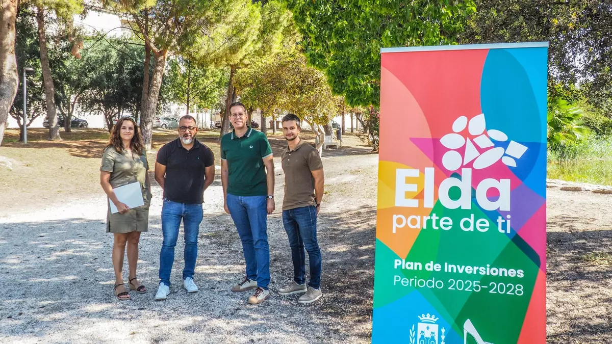 Elda adjudica la renovación de los Jardines del Vinalopó