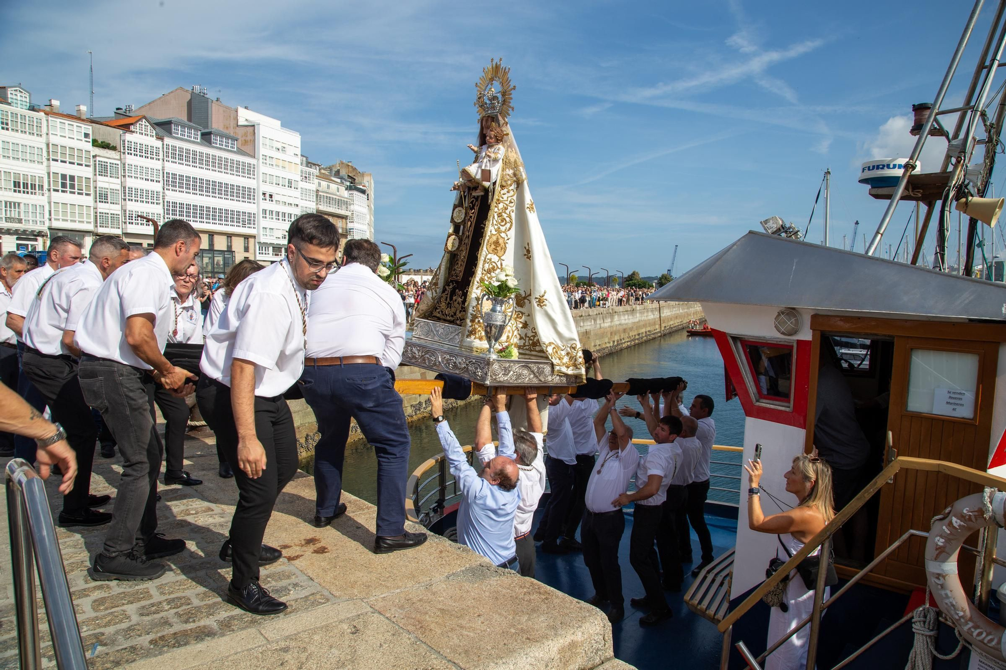 Procesión del Carmen en A Coruña