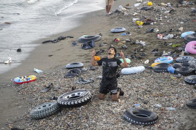 ¿Cómo llegan nadando los migrantes a Ceuta? Así es la ruta a nado