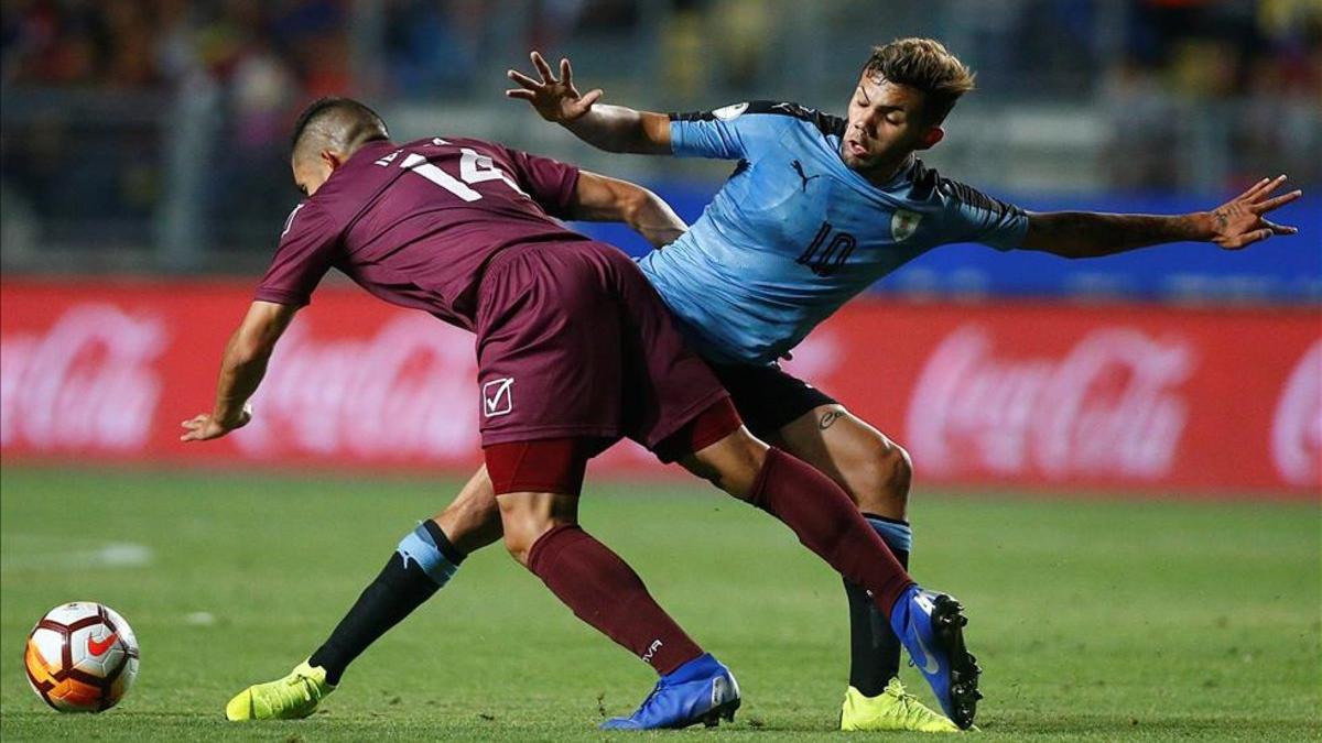 Uruguay y Venezuela igualaron en el primer partido del Hexagonal final