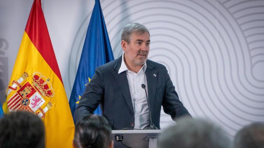 El presidente de Canarias, Fernando Clavijo