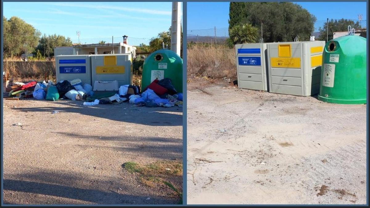 Toneladas de residuos incontrolados en Llíria.