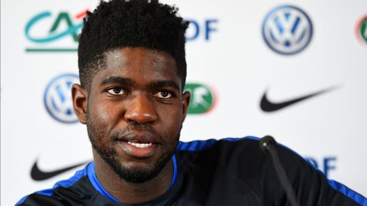 Umtiti está concentrado con Francia