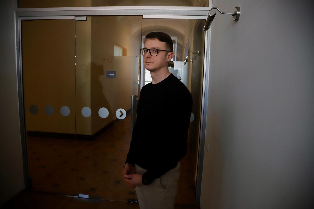 Andriy Pavliv, director de Fomento Empresarial en la municipalidad de Lviv.