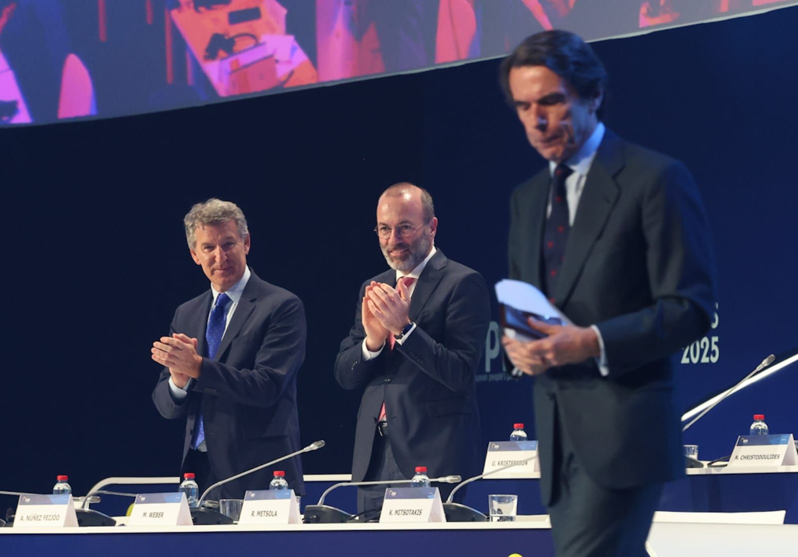Todas las fotos de la segunda jornada del congreso del PP europeo en València
