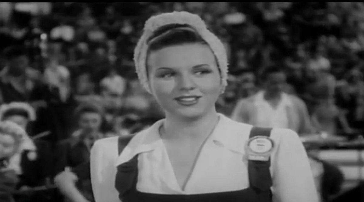Deanna Durbin canta ’Begin the beguine’.