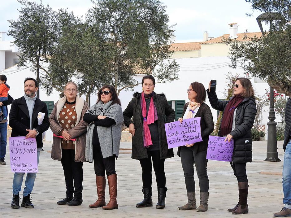 Manifestación en Formentera.