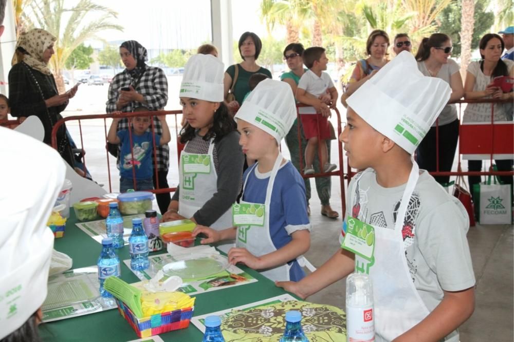 Concurso infantil de cocina de Fecoam