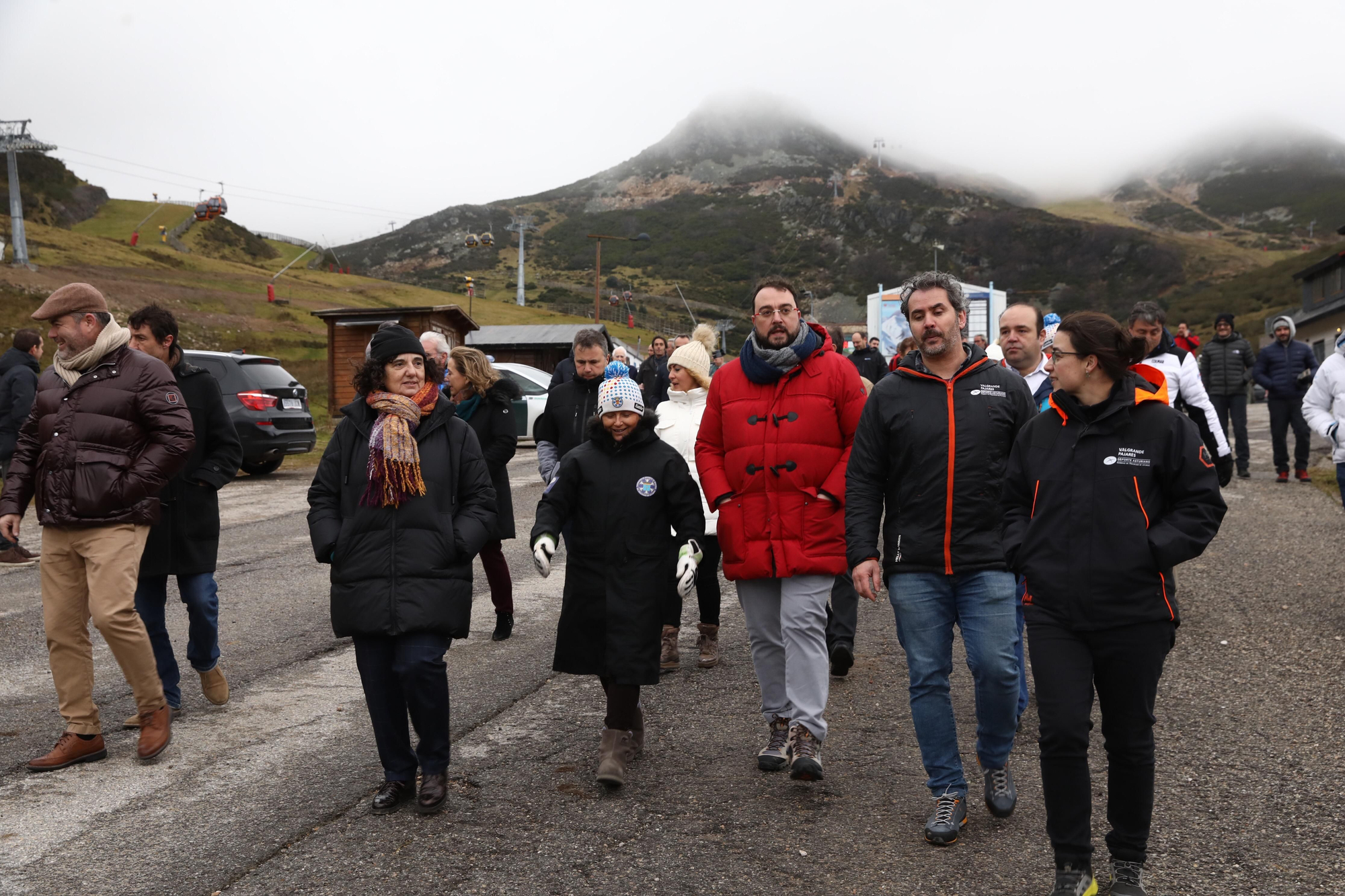 En imágenes: Así fue la inauguración de la telecabina de Pajares