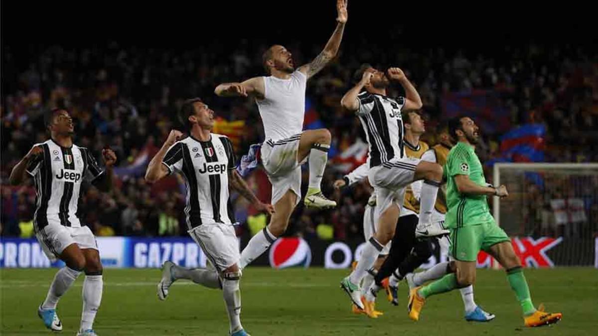 La Juventus eliminó al Barcelona de la Champions