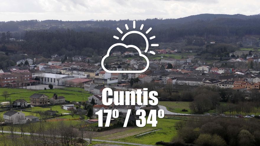 El tiempo en Cuntis: previsión meteorológica para hoy, jueves 14 de agosto