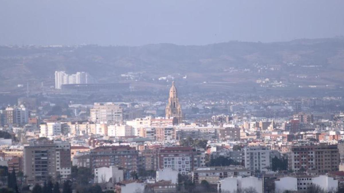 Panorámica de Murcia.