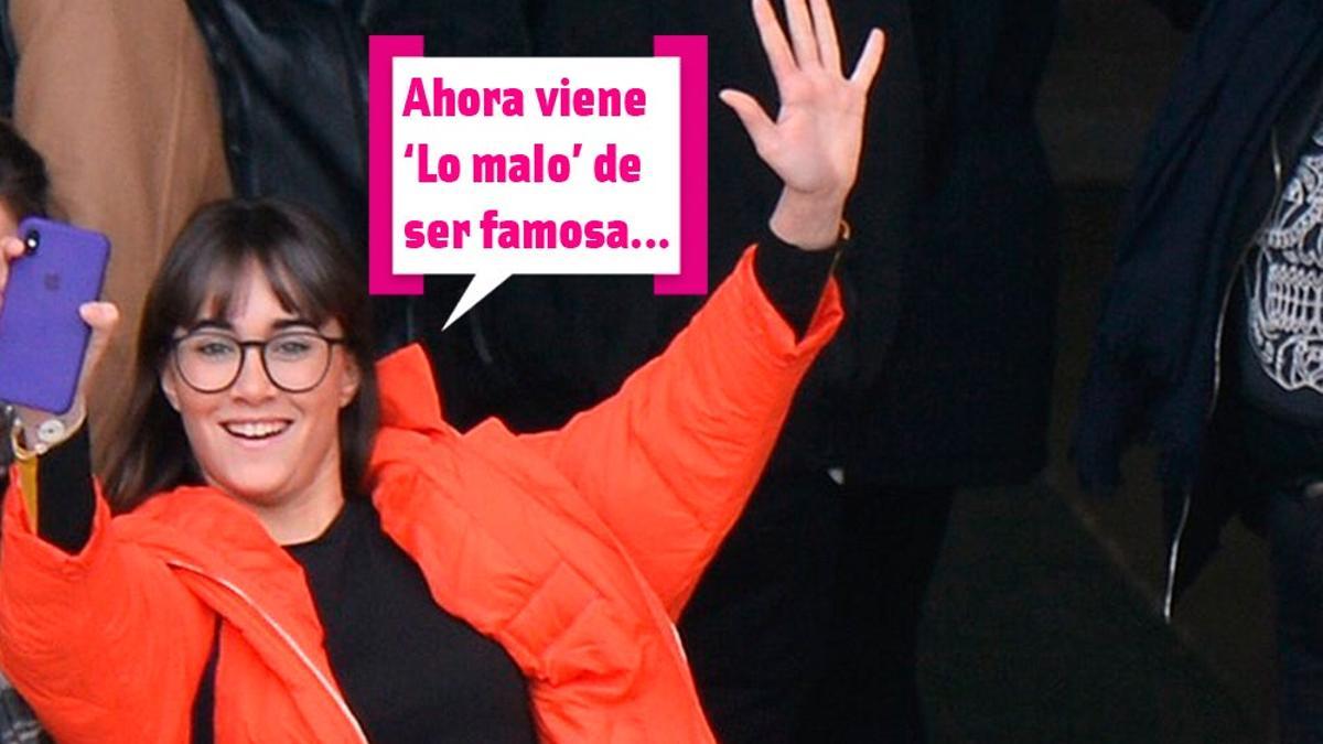 Aitana dice que ahora viene 'lo malo' de ser famosa