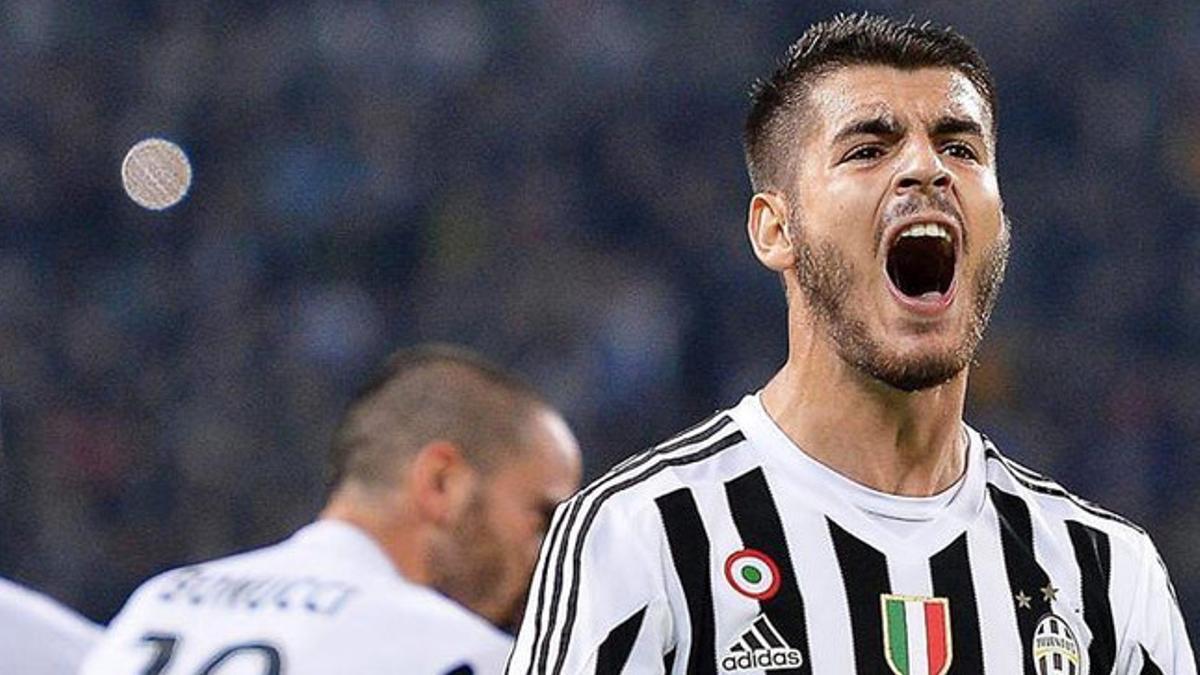 Morata no pierde de vista al Real Madrid