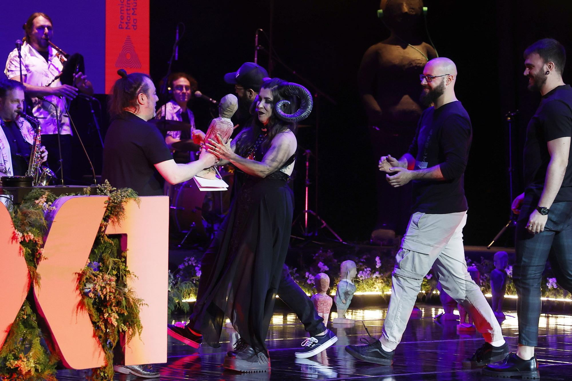 Pontevedra. Entrega de los premios de la música gallega Martín Códax.