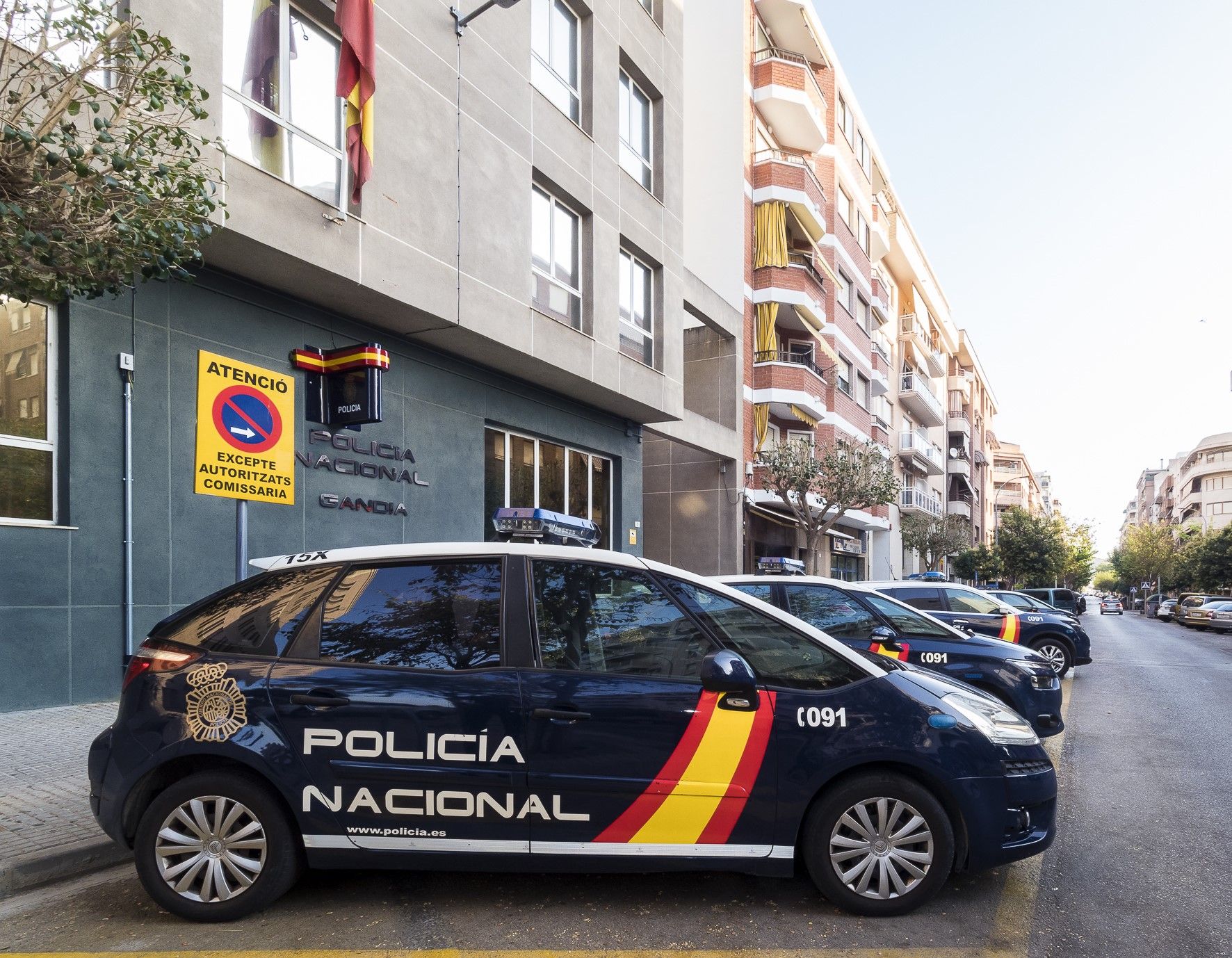 Comisaría de la Policía Nacional de Gandia.
