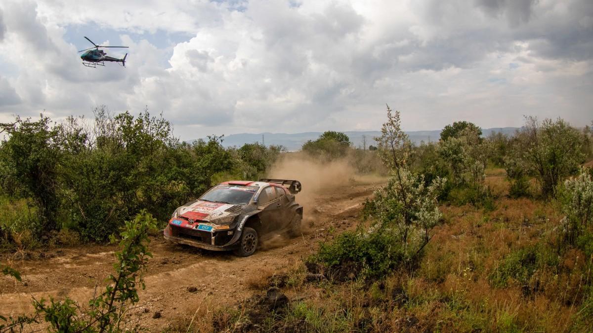 Ogier, durante la última jornada en Kenia