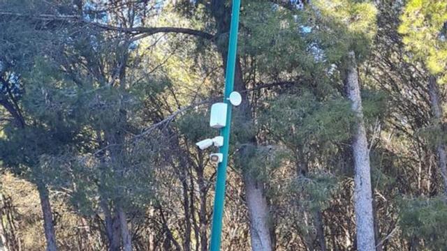 Una de las cámaras en Santa Anastasia.