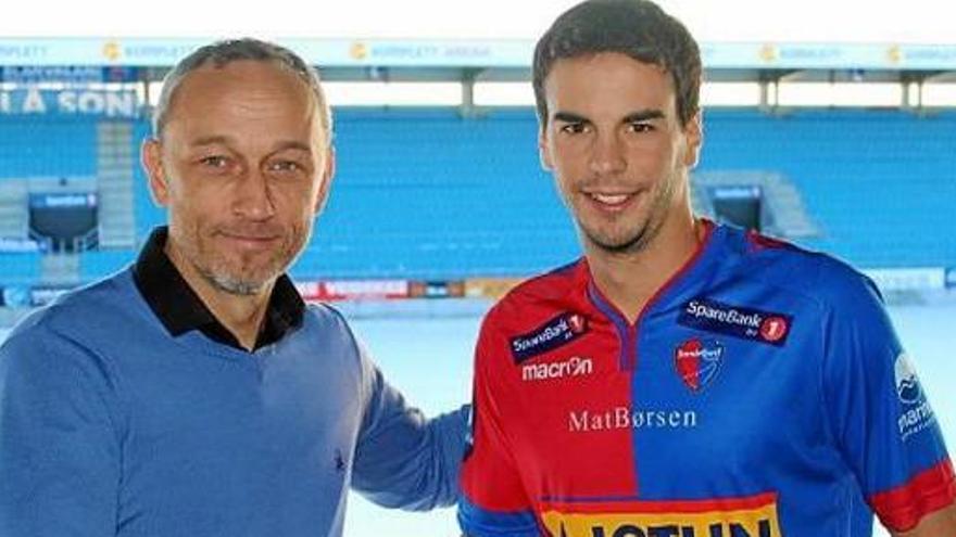 Enric Vallès ja ha estat presentat com a nou jugador del Sandefjord FC