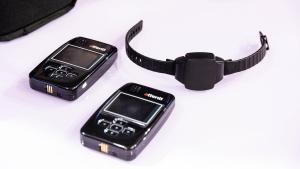 El braçalet telemàtic que es posa als maltractadors que suposen un alt risc, en una imatge darxiu.