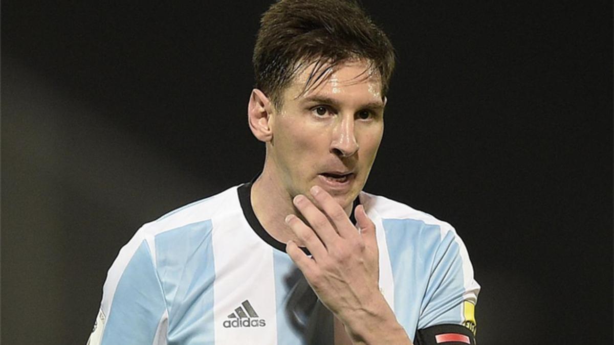 Messi es el líder de la selección