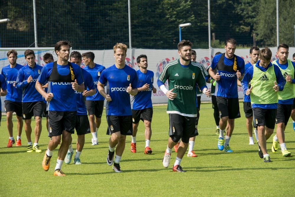 Entrenamiento del Real Oviedo