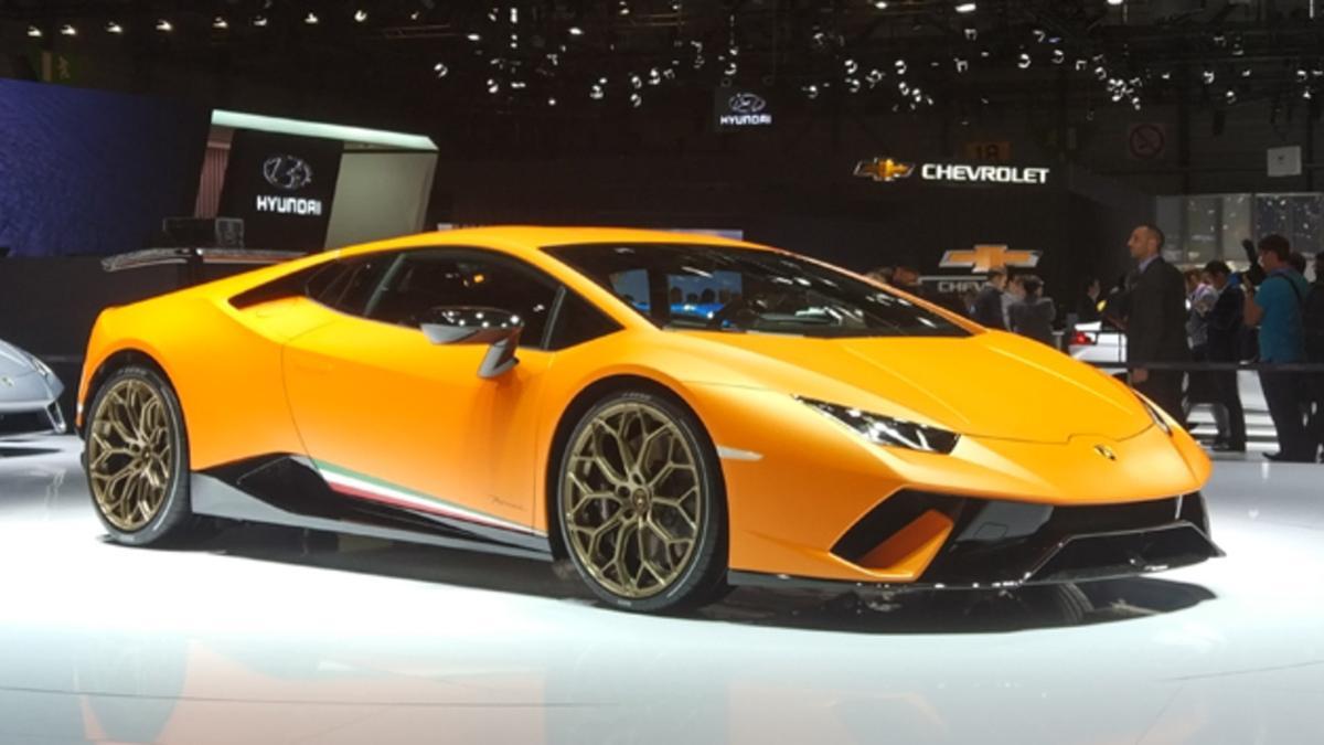 El nuevo Lamborghini presentado en el Salón de Ginebra.