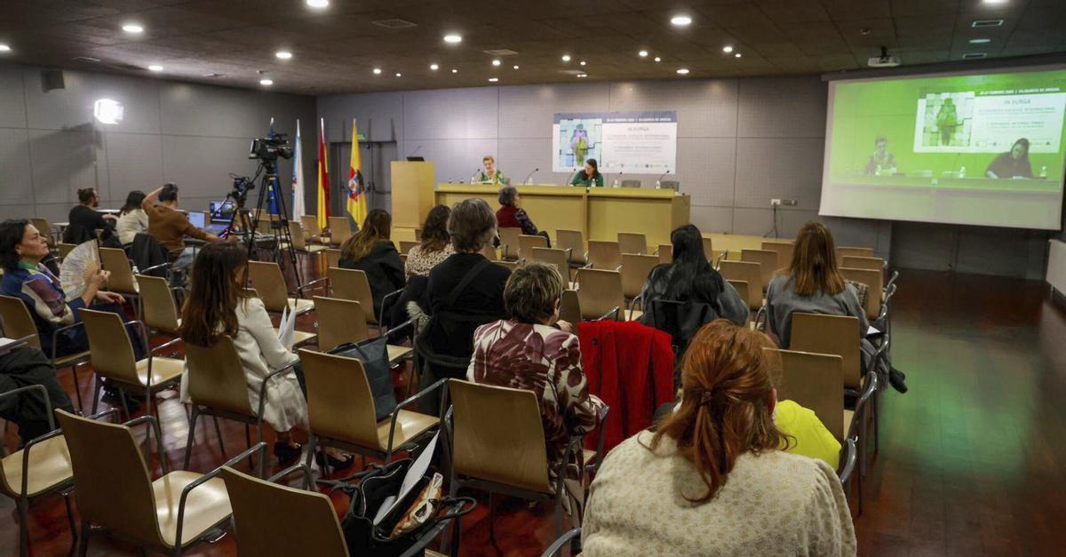 El evento tiene lugar en la sala de conferencias del Auditorio hasta mañana viernes. | IÑAKI ABELLA