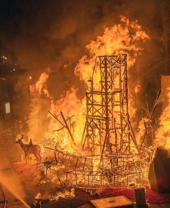 En esto quedó la falla municipal, según el objetivo de la fotógrafa internacional Martha Cooper.