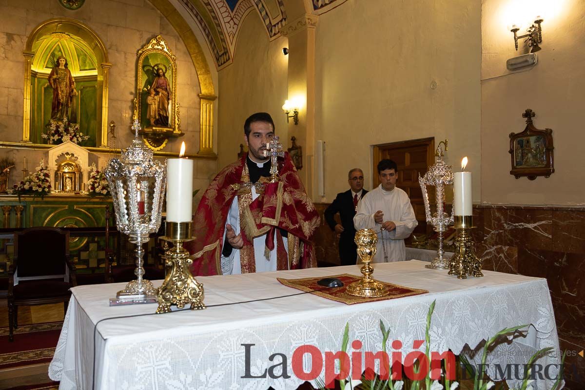 Visita de la Vera Cruz a las pedanías de Caravaca y Moratalla