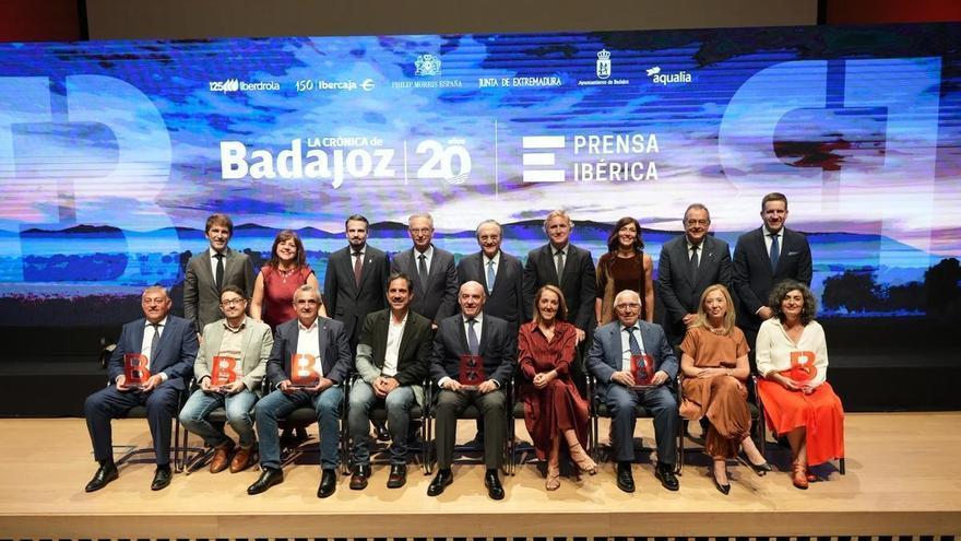 La Crónica de Badajoz se viste de gala para premiar la excelencia empresarial