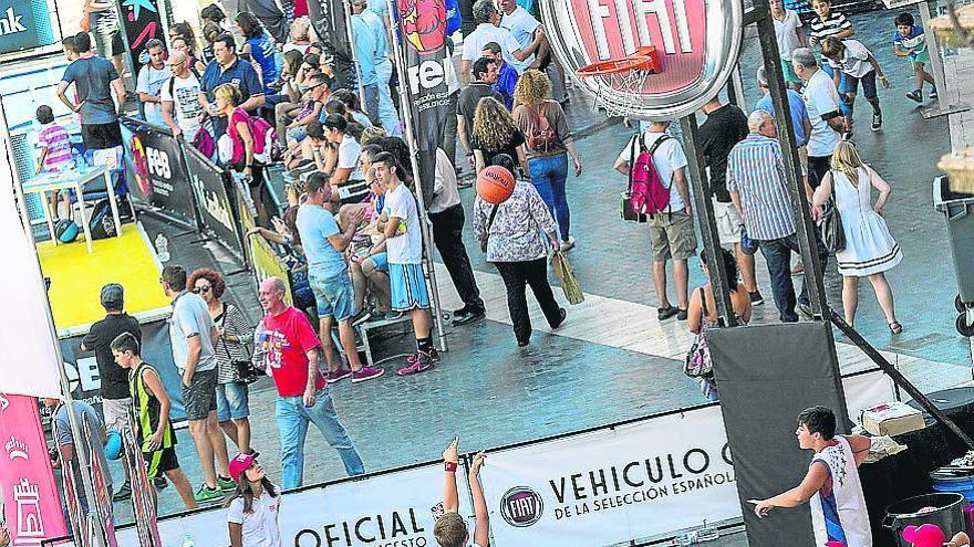 Huertas Center participa en la fiesta del baloncesto 3x3