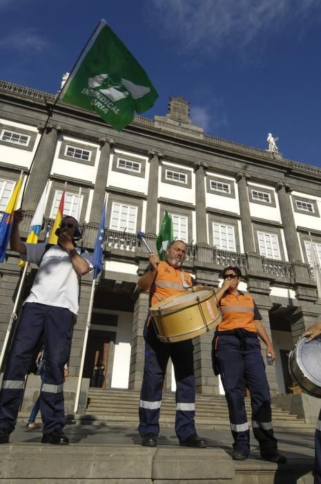 CONCENTRACION MANIFESTACION TRABAJADORES ZONAS ...