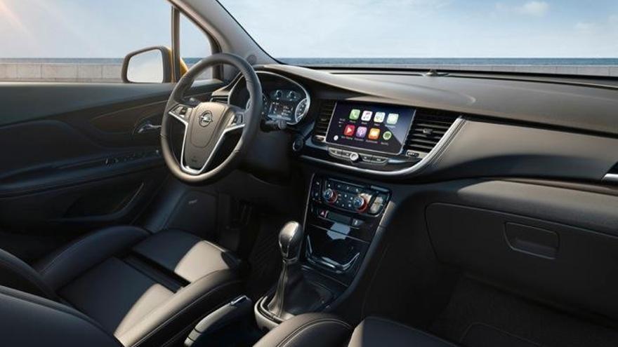 El interior del nuevo Opel Mokka X.