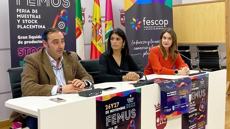 Presentación de la feria de muestras del comercio de Plasencia.