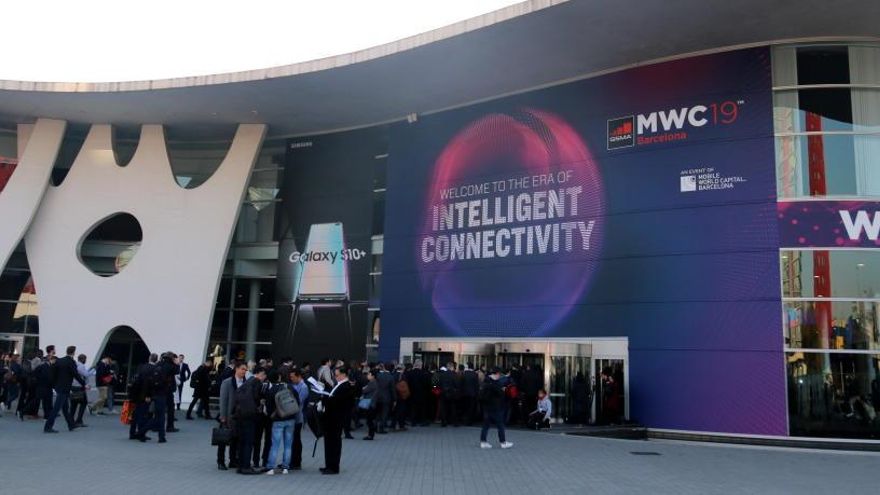 Entrada del MWC l&#039;any passat