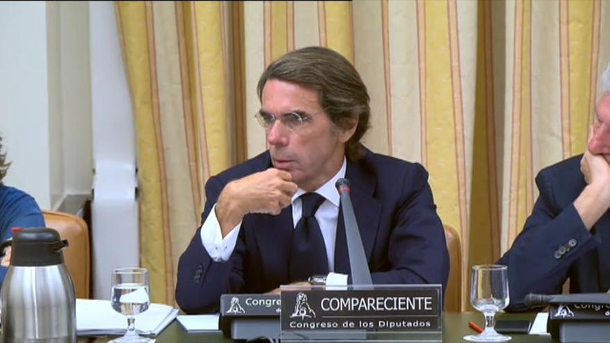 Enfrentamiento entre Aznar y Pablo Iglesias