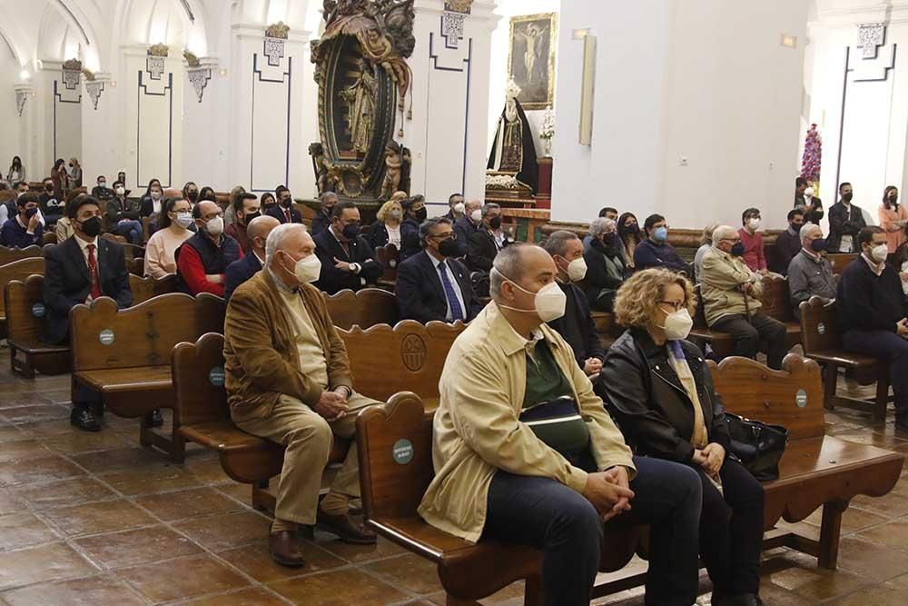 Bendición del nuevo respiradero del paso de la virgen de la Merced