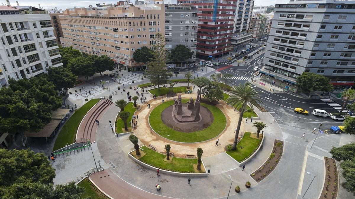 Así queda la nueva Plaza de España