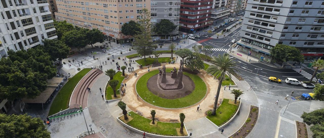 Así queda la nueva Plaza de España