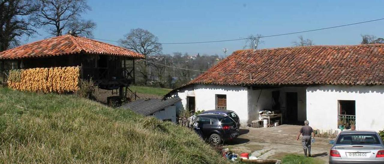 La última casa habitada de La Acebera.