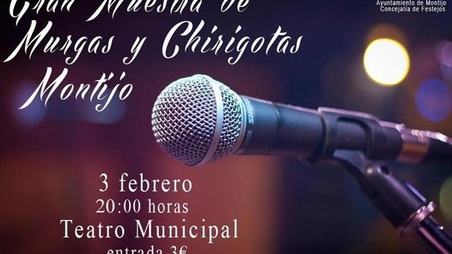 Mañana se celebra la Gran Muestra de Murgas y Chirigotas con cinco grupos