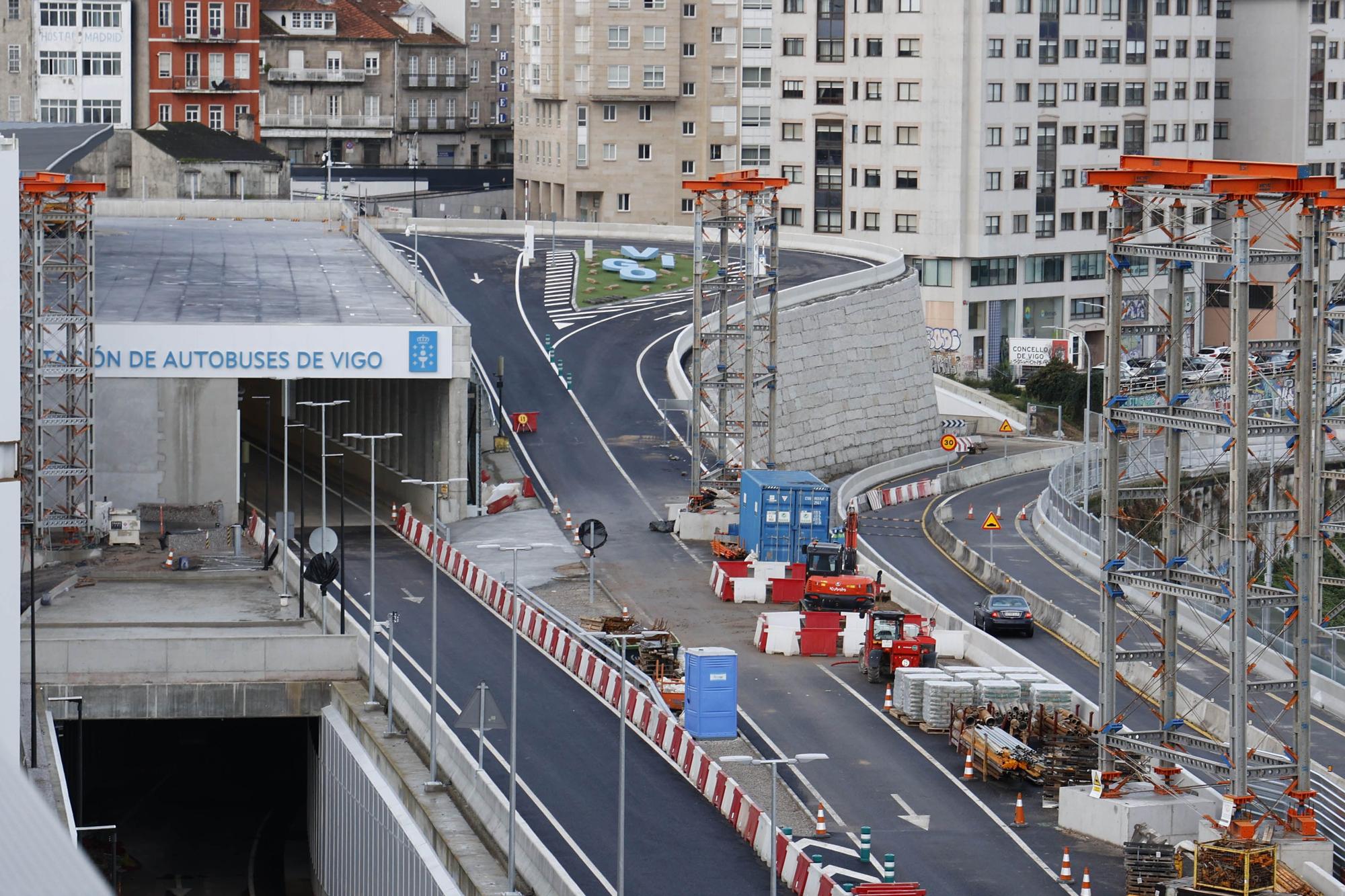 El túnel de Lepanto y la intermodal se preparan para su inminente apertura