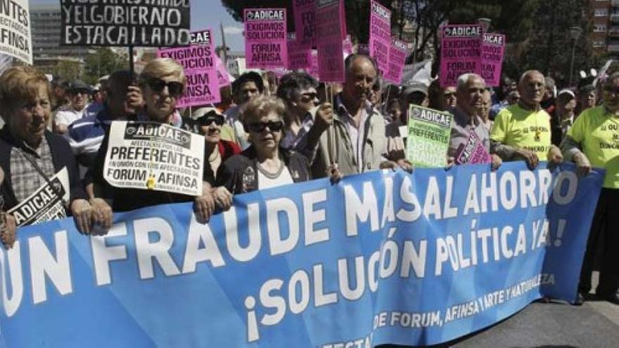 Los afectados de Fórum y Afinsa reclaman la apertura inmediata del juicio