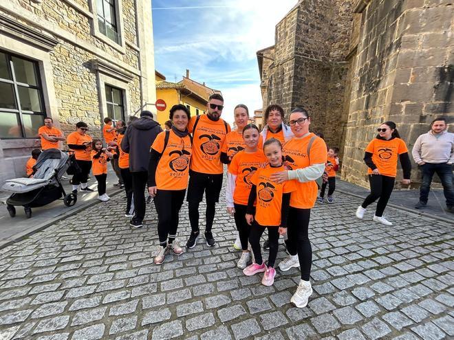 EN IMÁGENES: Así fue la 8.ª marcha solidaria "Corre con Galbán" en Salas, con 450 participantes