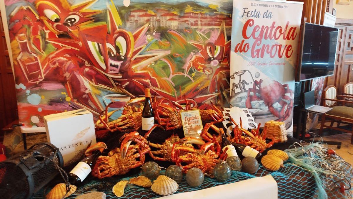 Presentación en Lugo da Festa da Centola do Grove.