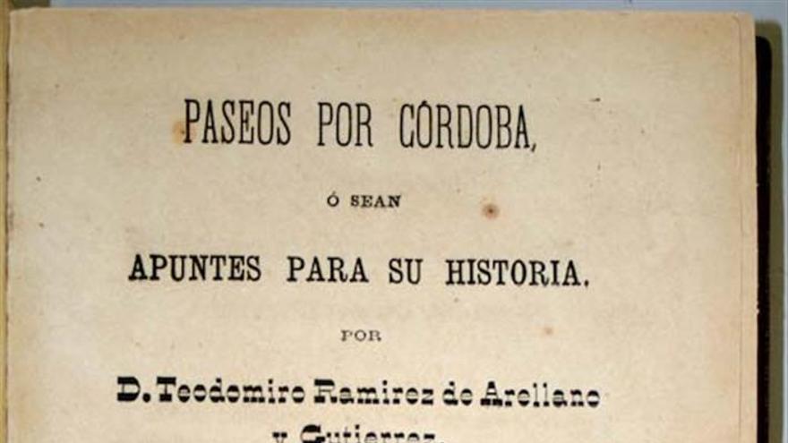 Los ‘Paseos por Córdoba’ de Ramírez de Arellano, ahora online