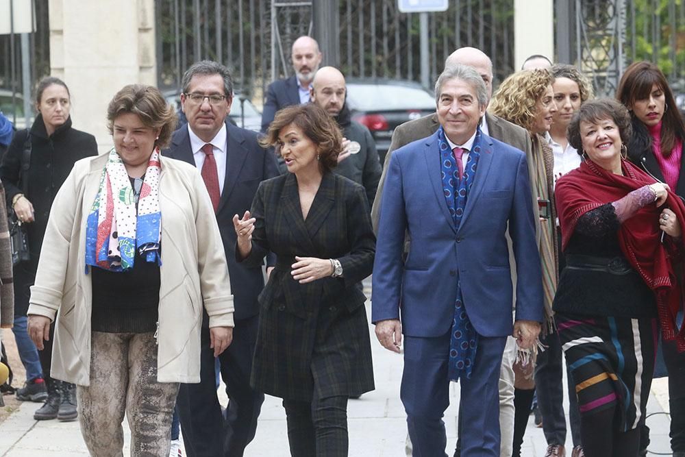 Carmen Calvo entrega los premios Meninas de Andalucía